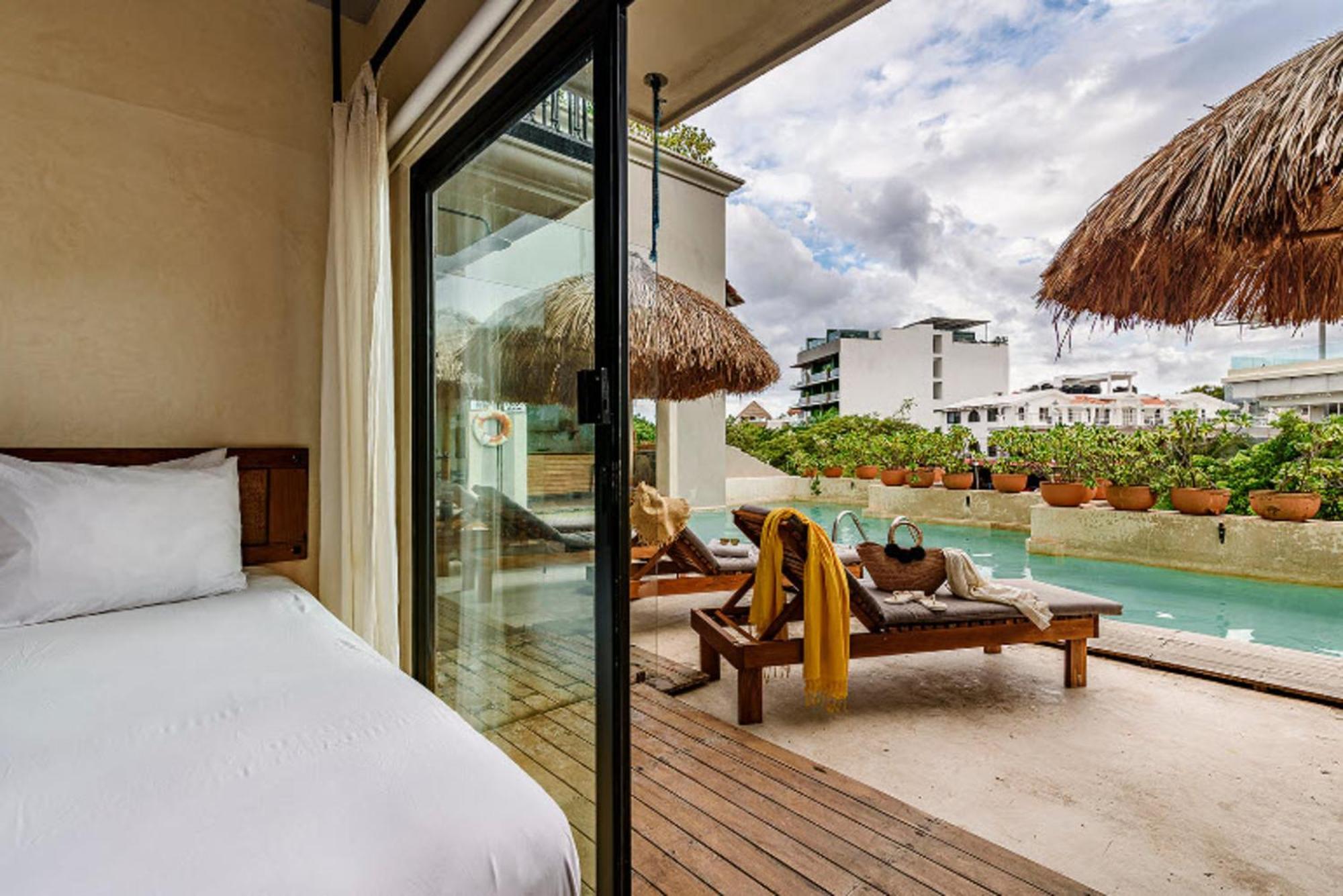 Caribbean Paradise Hotel & Spa - 5Th Avenue Плая дел Кармен Екстериор снимка
